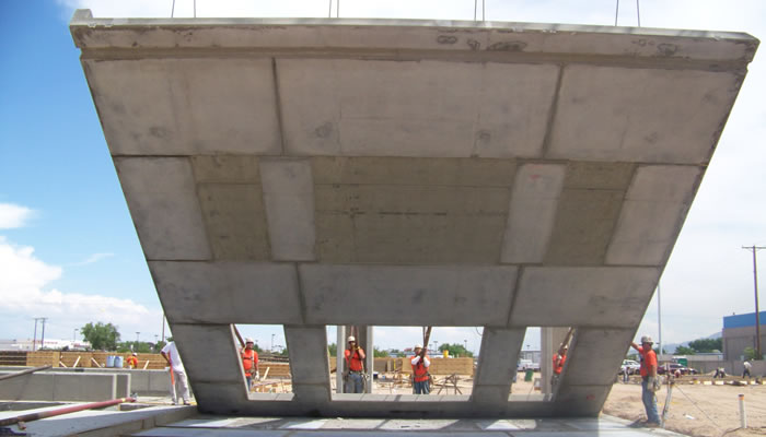 Concrete construction projects